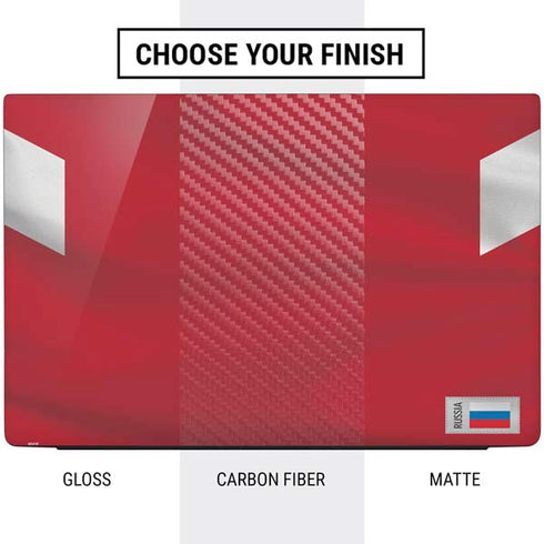 Russia Soccer Flag Dell Vostro Skin